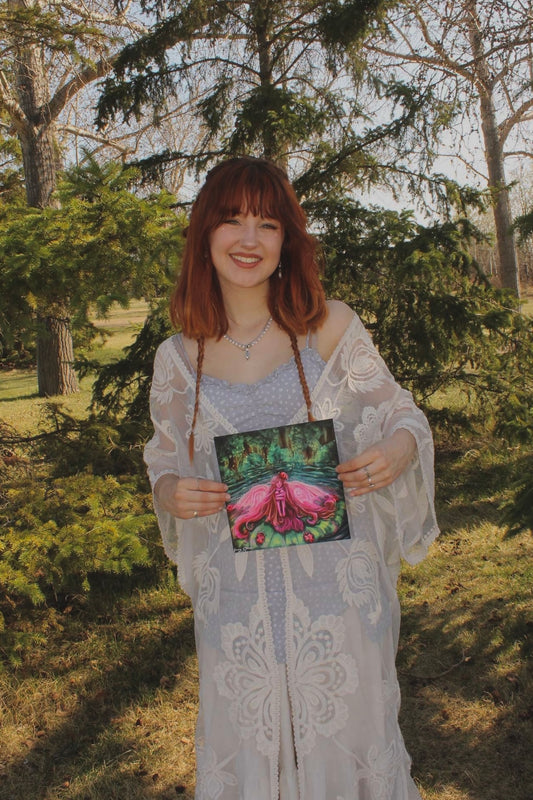 She Who Speaks Ladybug Print