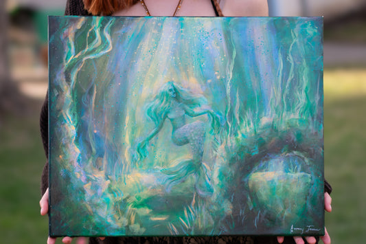 A Forgotten Tail Original Painting